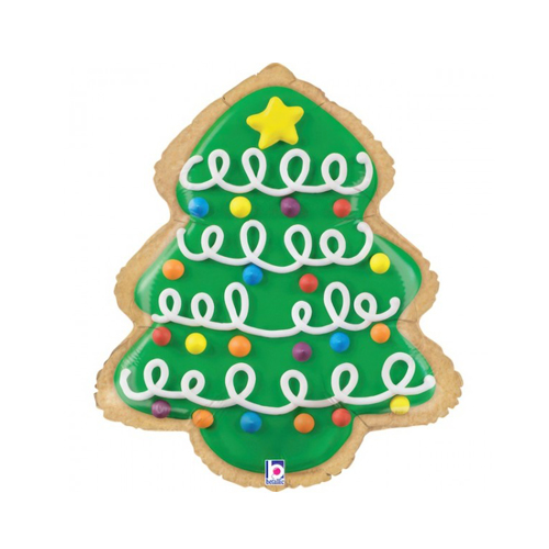 Christmas Tree Cookie Super Shape Balloon